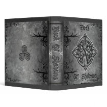 Black Book of Shadows Vinyl Binders