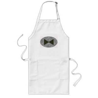 Black  Bow Tie Aprons by janislil