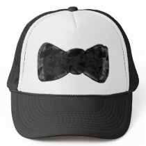 Black Bow-tie Art Hat