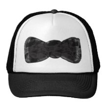 Black Bow-tie Art Hat