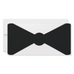 black bow tie icon photo cards