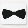 black bow tie mouse pad