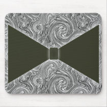 Black  Bow Tie Mousepad