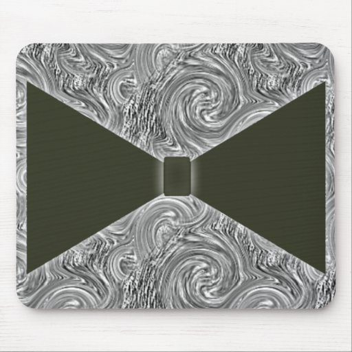 Black  Bow Tie Mousepad