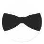 black bow tie stickers