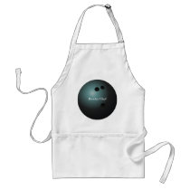 Black Bowling Ball Apron by Customizables Black Bowling Ball Apron