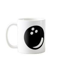 black bowling ball coffee mugs