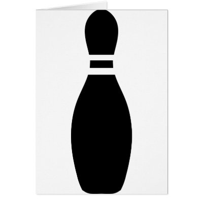 black bowling pin cards by Tomaniac