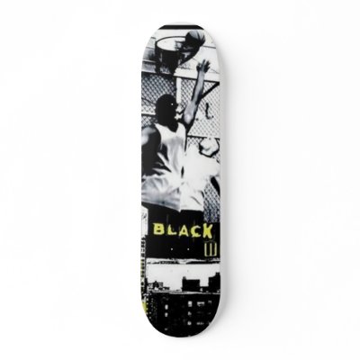 Black Boy Skate Board Deck by bettrthnu6464