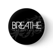 Black Breathe PinBack buttons