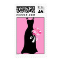 Black Bridesmaid Dress postage