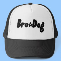 black bro dog hat