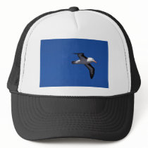 Black-Browed Albatross In Flight Trucker Hat