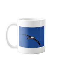Black-Browed Albatross In Flight Mugs