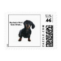 Black & Brown Dachshund Stamps by kokobaby Black & Brown Dachshund Stamps