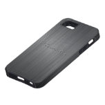Black Brushed Aluminum Metal Look-Monogram casemate cases
