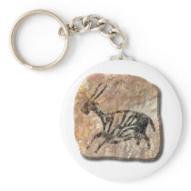 Black Buck - stone Keychains