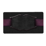 Black Buckle Apothecary Label