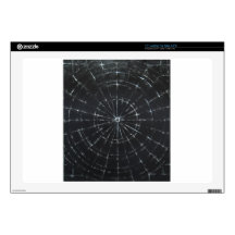 Black Bull's Eye (black minimalism) 17" Laptop Skin