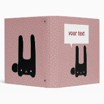 black bunny binders
