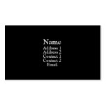 Black business cards