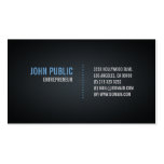 Black Business Card with Diamond Tile Pattern business cards