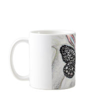 Black Butterfly mugs