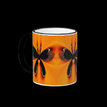 Black Butterfly mugs