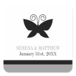 Black Butterfly Stickers