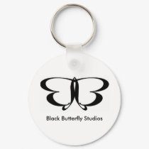 Black Butterfly Studio Keyring keychains