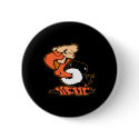 Black Buzzard Cartoon Tattoo buttons