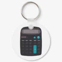 Black calculator keychains by claricardoza Black calculator keychains