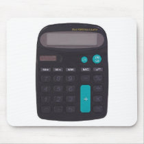 Black calculator mousepads by claricardoza Black calculator mousepads