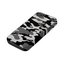 Black Camo - Case-Mate Case for iPhone4 Tough Iphone 4 Cover