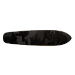 Black Camo Skateboard Oldschool