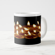 Black Candles Extra Large Mugs
