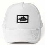 Black Cap Silver Tassel Hat