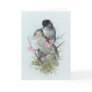 Black Cap Warblers Greeting Card