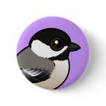 Black-capped Chickadee Pinback Button