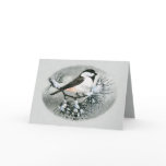 Black Capped Chickadee cards