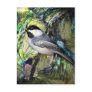 Black-Capped Chickadee from Junglewalk.com Post Card