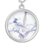 Black Capped Chickadee Necklace