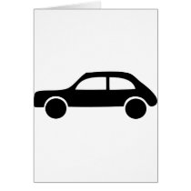 black car icon cards