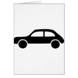 black car icon cards
