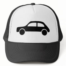 black car icon hats