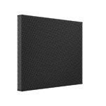 Black Carbon Fiber Gallery Wrapped Canvas