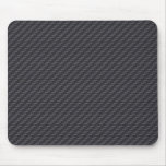 Black carbon fiber mousepads