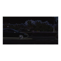 Black Cars Photo Cards