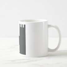 black castle mug