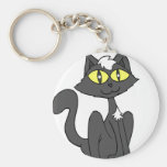 Black cat 2 keychains